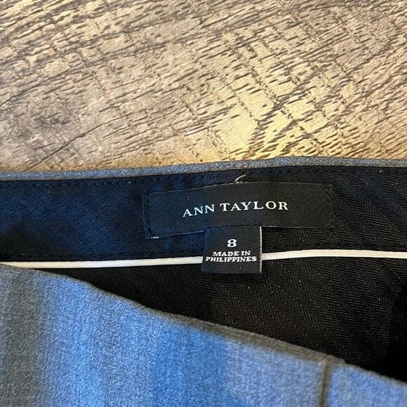 Ann Taylor Women's Mid Rise Bootcut Dress Pant Gray Size 8 - Picture 6 of 8